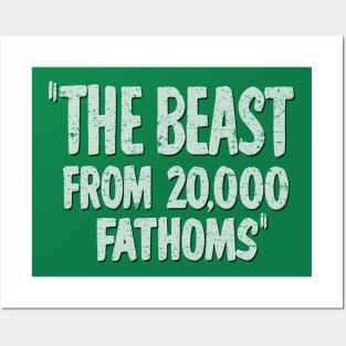 The Beast From 20,000 Fathoms (1953) Posters and Art